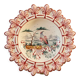 Assiette en faïence d'Aprey