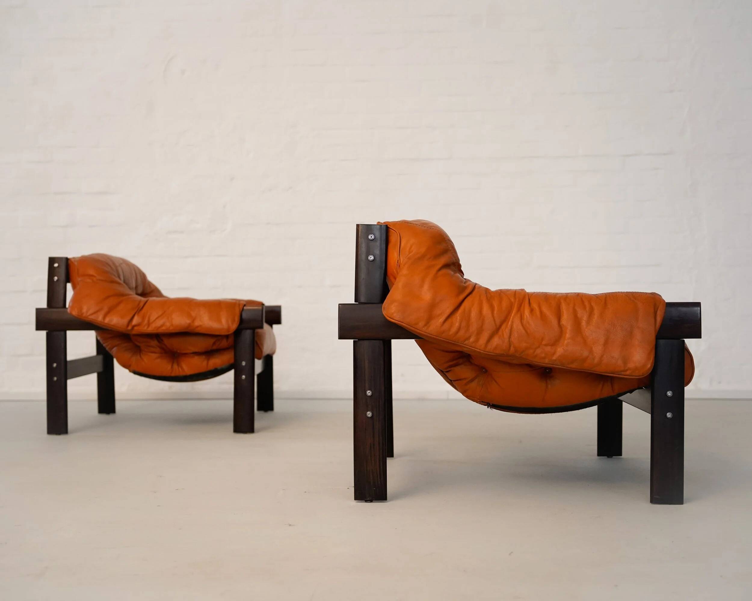 MP-41 Lounge Chairs by Percival Lafer for Lafer MP
