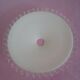 Vintage opaline hanging lamp