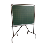 Tableau d'école sur pieds vintage 60s
