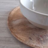 Digoin stoneware salad bowl