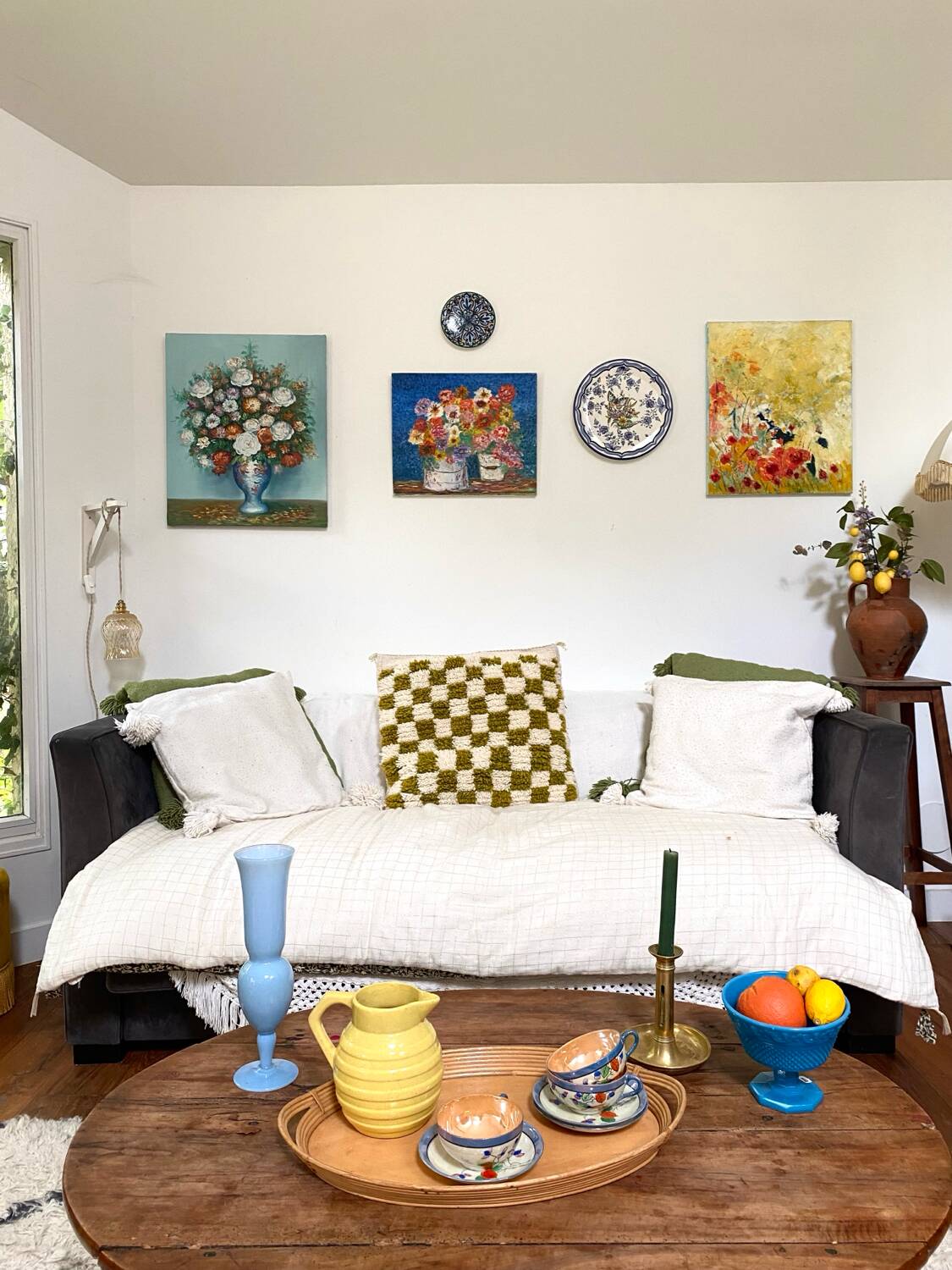 Vintage oil on canvas