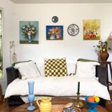 Vintage oil on canvas