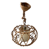 rattan pendant light