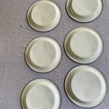 Blue enamelled sheet plates