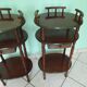 Telephone extra cabinet, wooden, 3 trays, 1 drawer