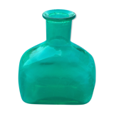 Large moulded glass flask