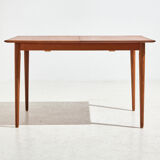 Restored teak dining table