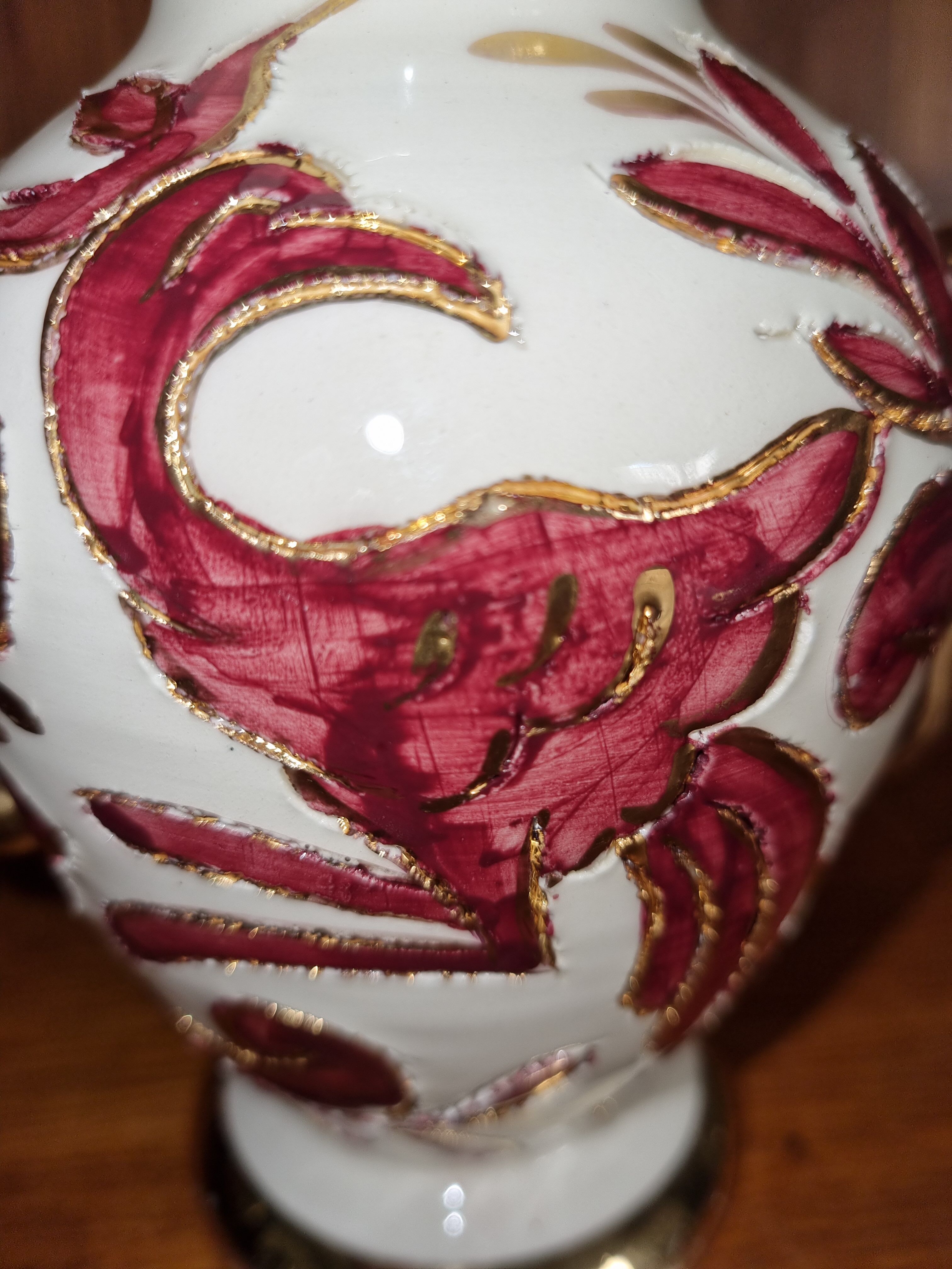 Vintage vase signed Pugi in Vallauris 50s - 60s