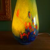 Lampe en verre soufflé soisy, essonne