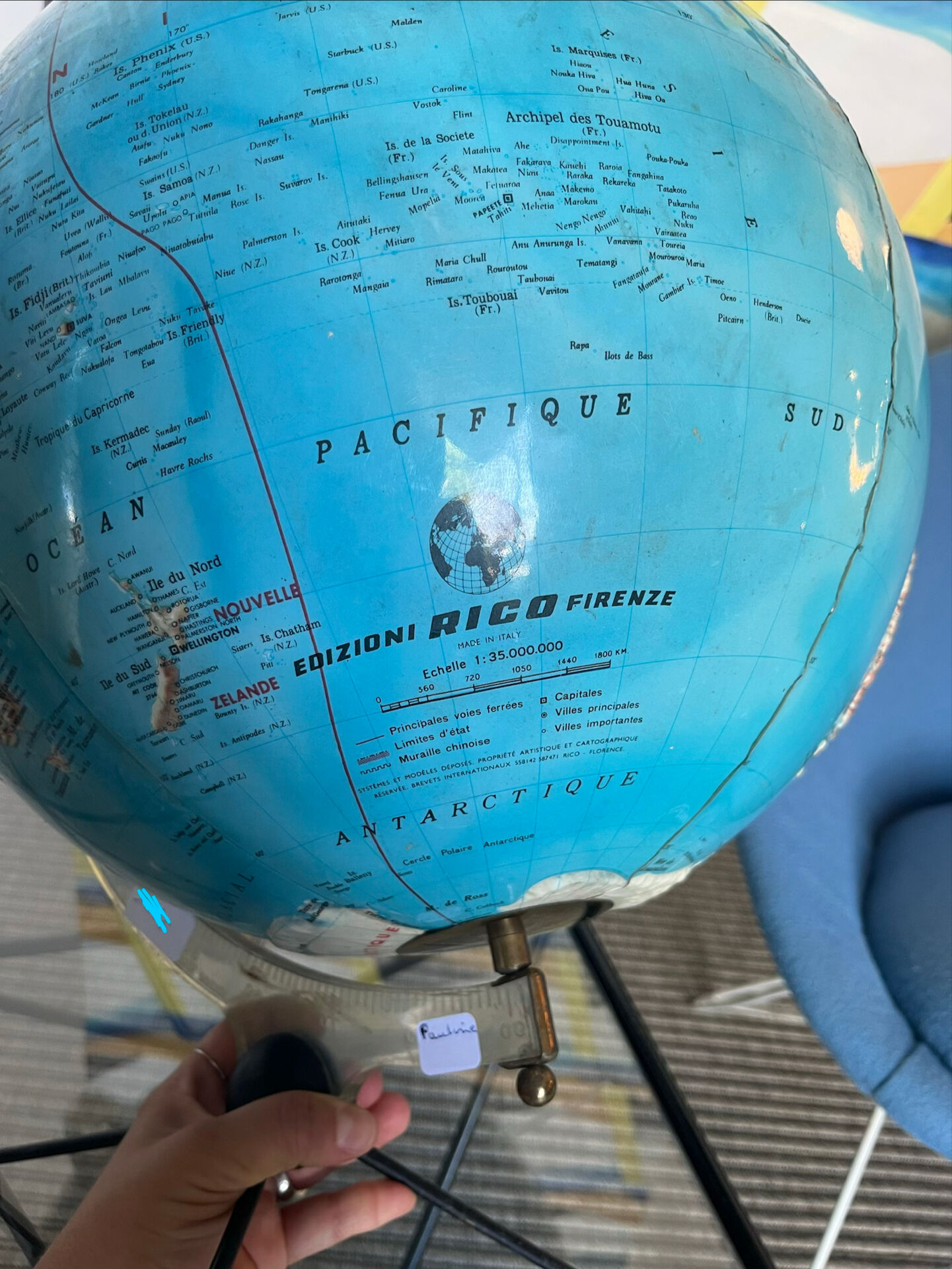 Earth globe