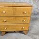 Scandinavian compass foot dresser