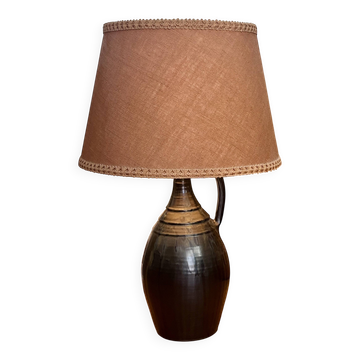 Large vintage lamp - Ceramic (74 cm) - Accolay/Vallauris style