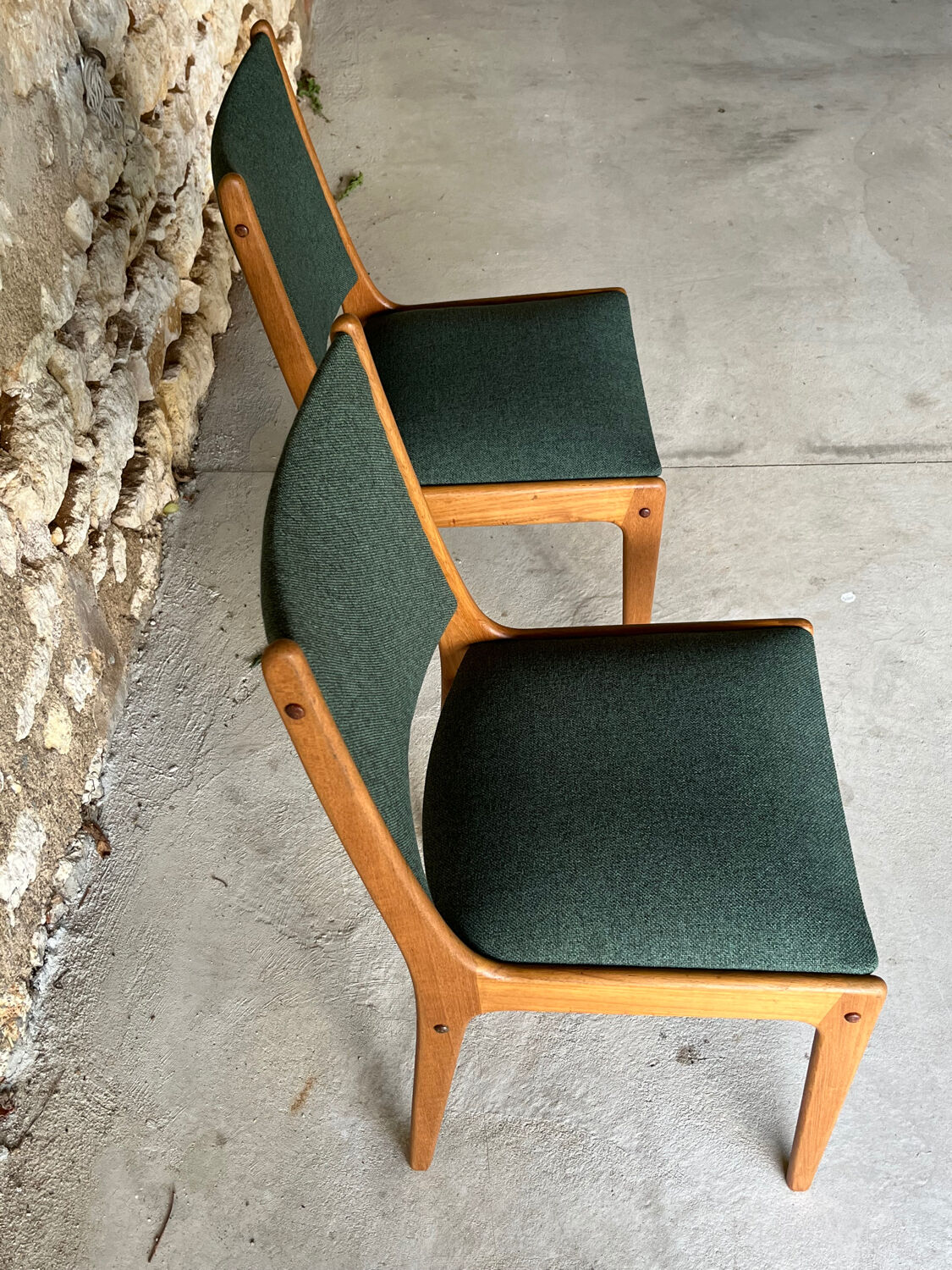 Pair of chairs by Johannes Andersen