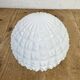 Vintage White Porcelain Pendant Light, 1970s