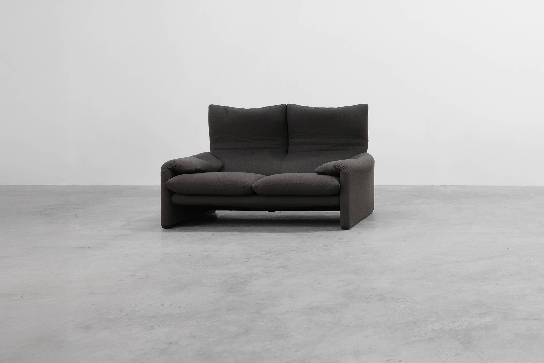 Cassina Two‑Seat Sofa by Vico Magistretti, Italy, 1990