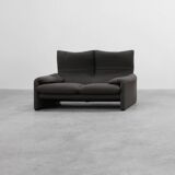 Cassina Two‑Seat Sofa by Vico Magistretti, Italy, 1990