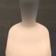 Scandinavian opaline pendant light - mid-20th century