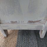 Parisian buffet, chippy paint effect