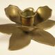 Brass candle holder