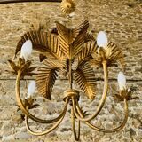 Palm type chandelier by Hans Kogl