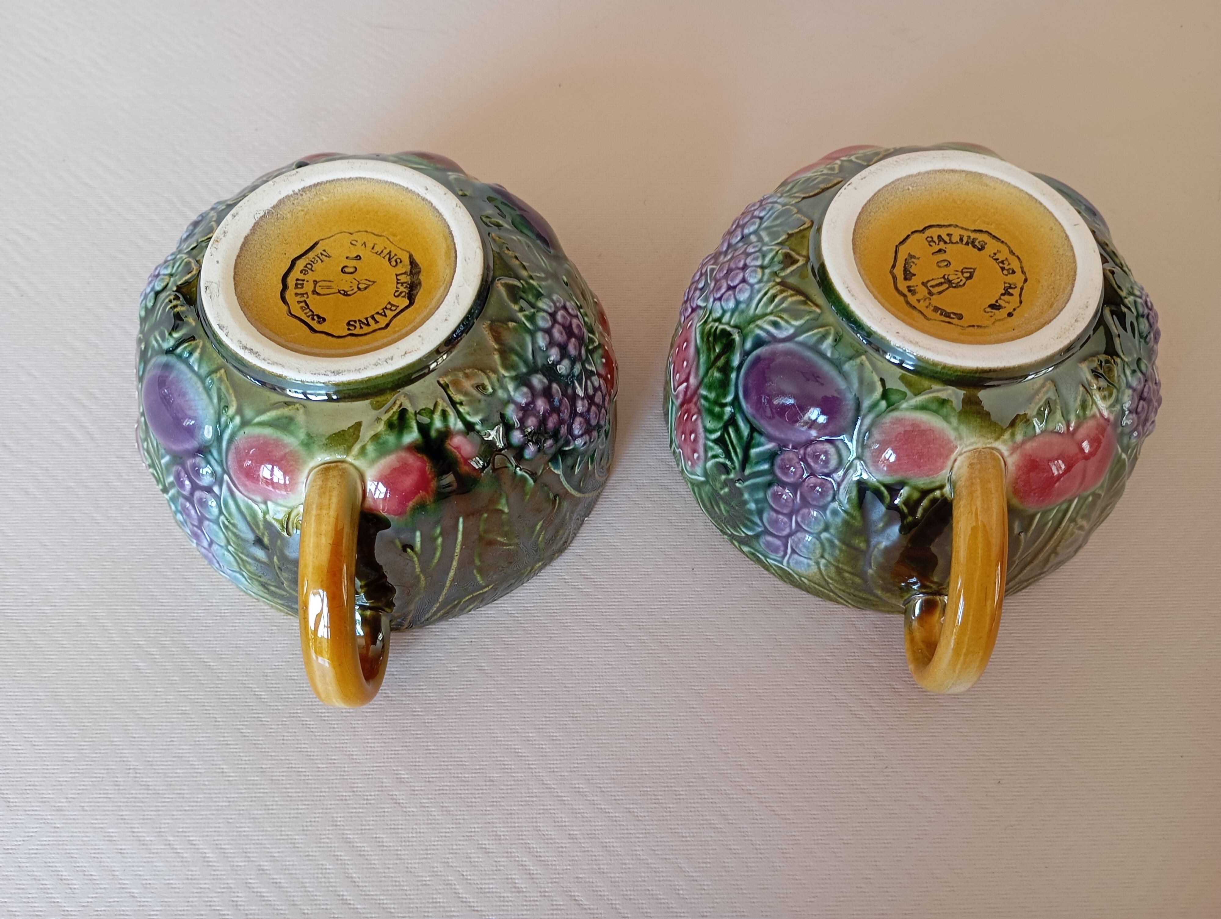 Salins les Bains barbotine breakfast cups
