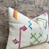 Moroccan wool cushion, beautiful wool cushion, cushion