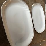 2 porcelain serving dishes from the early 20th century