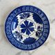 Set of 3 ironstone plates Choisy Le Roi