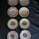 8 assiettes creuses anciennes dépareillées 