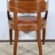 Mahogany Office Armchair, Louis Philippe Period – Mid-19th Century