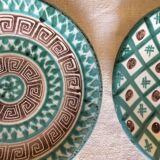 Platters Vallauris 60s Robert Picault