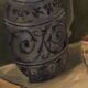 Old still life oil painting