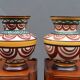 Pair of vintage vases signed Saint Jean de Bretagne