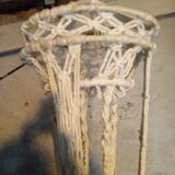 Planter suspension in macramé