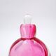 Flacon de parfum « Sommerso » en verre rose et transparent