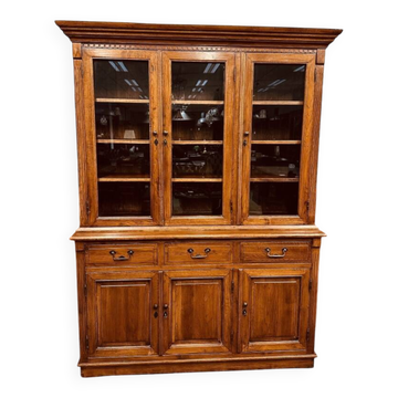 English Classic Eichholtz Bookcase Buffet Cabinet