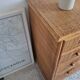 Rattan chest of drawers circa 1960s