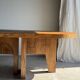 Immense solid teak table 2.10m x 1m
