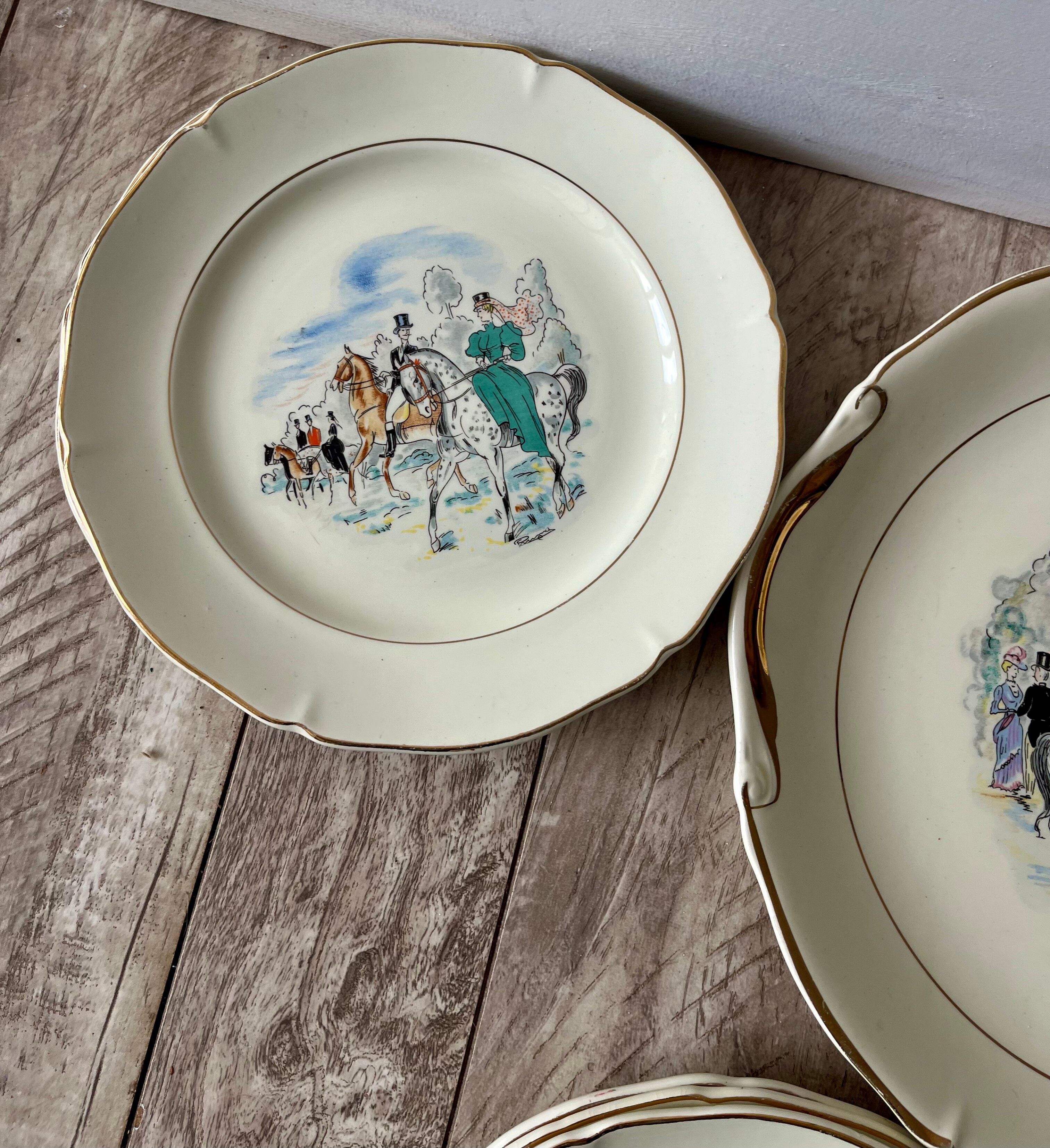 Saint Amand tableware