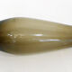 Large smoked blown glass vase