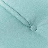 Pair of Saporiti armchairs in fabric and leather, 1970s vintage modernism