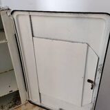 Metal wall toilet cabinet