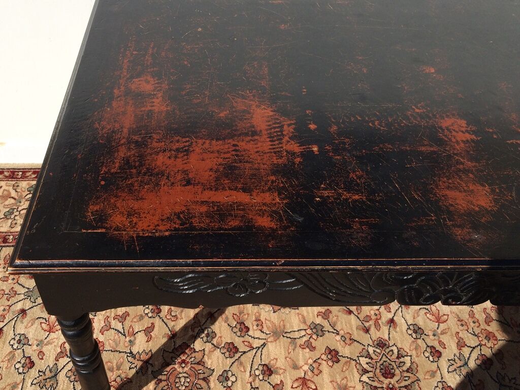 Indonesian colonial style coffee table