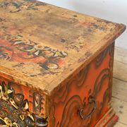Wedding chest of popular art, circa 1850