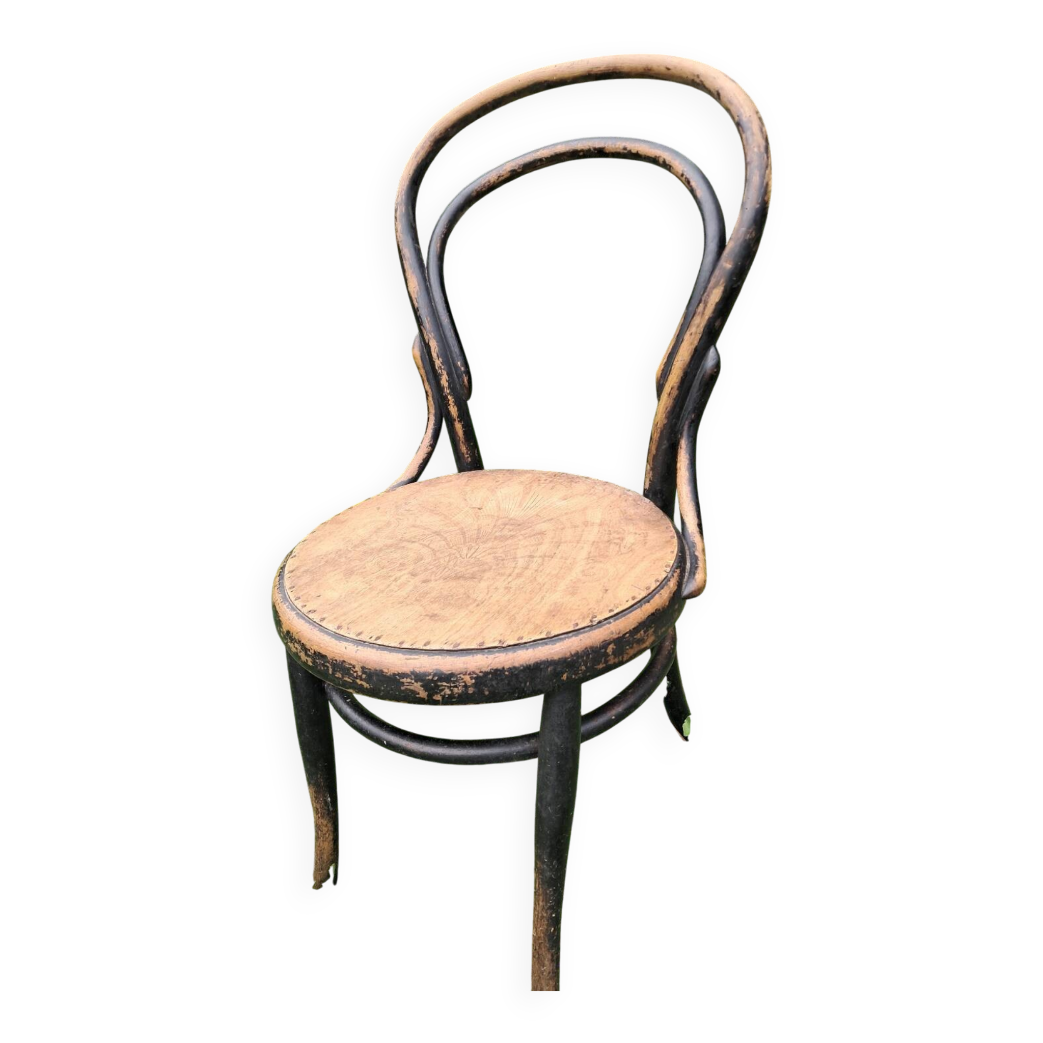 Pair of bistro-style chairs