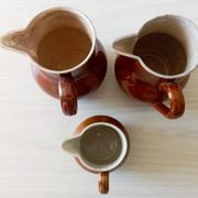 Set of 3 antique pitchers