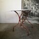 Table de jardin rivetée 1930