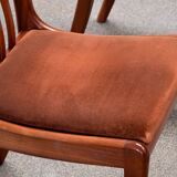 Series of 6 scandinavian chairs