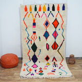 Handmade moroccan berber carpet 275 x 140 cm